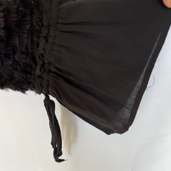 Pullover, sheer with strips of fringe - Picture 7 of 8